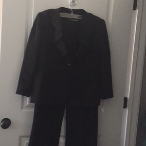 Black pant suit